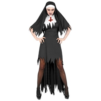Disfraz de Monja Horror para Adulto