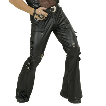 Pantalón de Motero de color Negro para Adulto