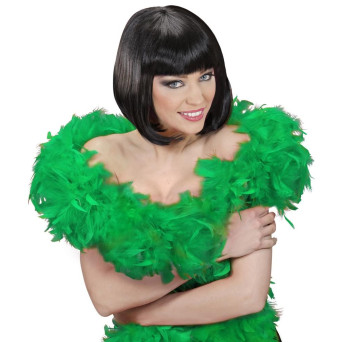 Boa de Plumas Deluxe de color Verde de 1,80 Metros y 110 Gramos