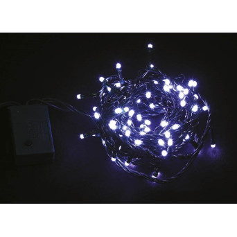 Guirnalda de 100 LED´s Blanco Multifunción para Exterior