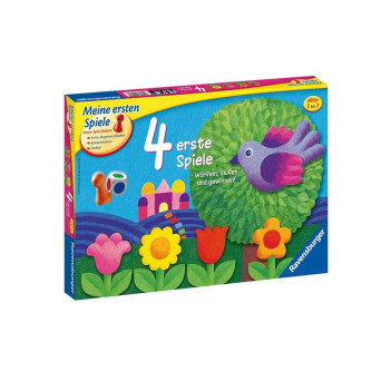 Juego de Mesa 4 Erste Spiele en Alemán