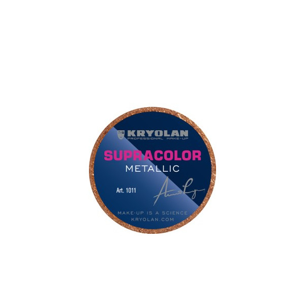 Maquillaje en Crema Supracolor Metallic de 8 Mililitros Varios Colores de Kryolan