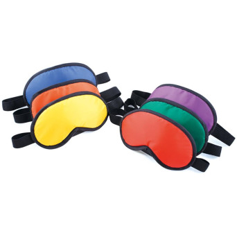 Pack de 6 Bandas de Colores para Tapar los Ojos