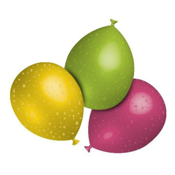 Globo de Agua 1000 Unidades de 3 Centímetros Multicolor 100% Biodegradable 