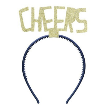 Diadema de Cheers de color Oro para Adulto