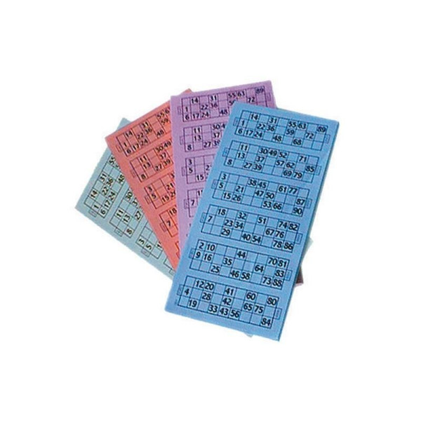 Pack de 600 Hojas para Bingo Fabricado con Papel Ecológico