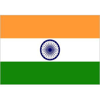 Bandera de India de Poliéster Microperforada Reforzada