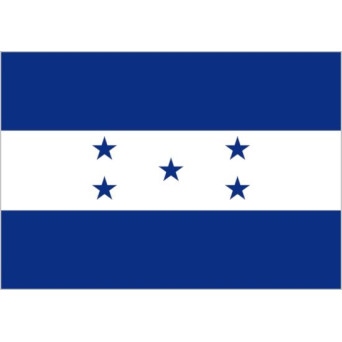 Bandera de Honduras de Poliéster Microperforada Reforzada