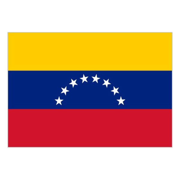 Bandera de Venezuela de Poliéster Microperforada Reforzada
