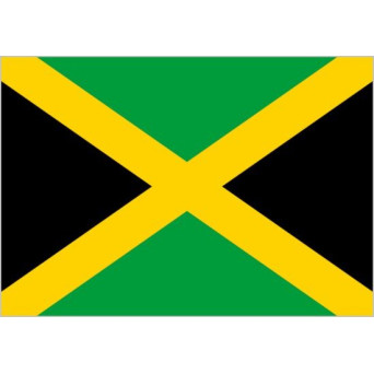 Bandera de Jamaica de Poliéster Microperforada Reforzada