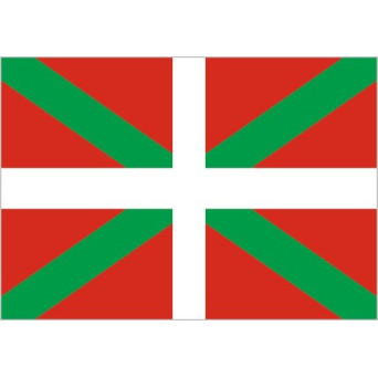 Bandera de Euskadi de Poliéster Microperforada Reforzada