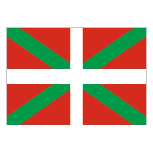 Bandera de Euskadi de Poliéster Microperforada Reforzada