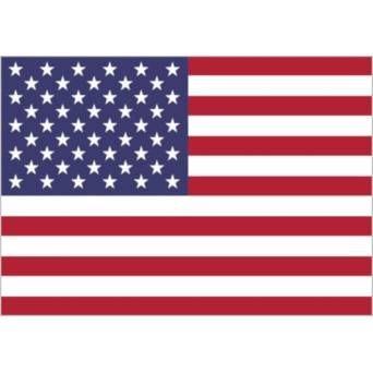 Bandera de Estados Unidos de Poliéster Microperforada Reforzada