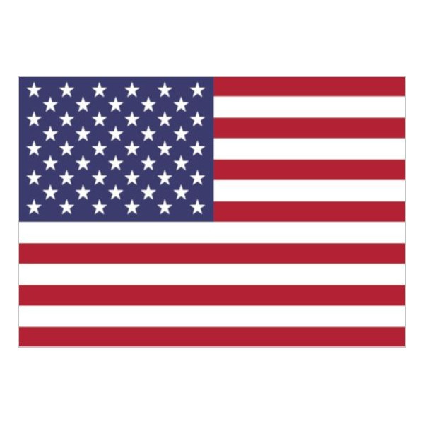 Bandera de Estados Unidos de Poliéster Microperforada Reforzada