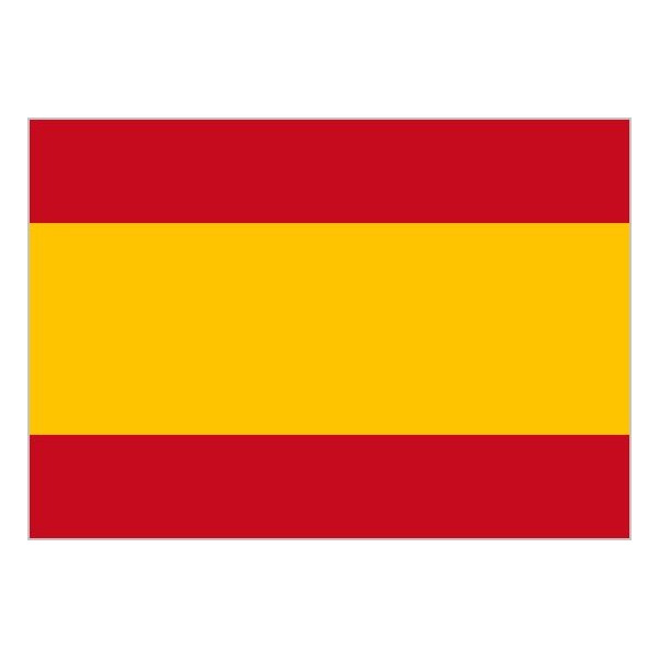 Bandera de España Sin Escudo de Poliéster Microperforada Reforzada