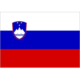 Bandera de Eslovenia de Poliéster Microperforada Reforzada