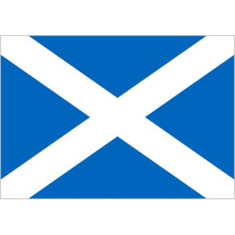 Bandera de Escocia de Poliéster Microperforada Reforzada