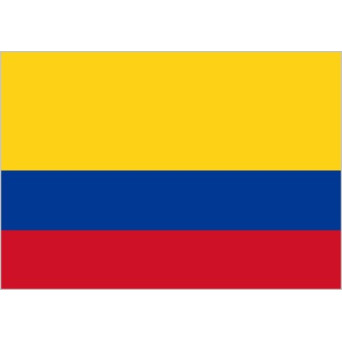 Bandera de Colombia de Poliéster Microperforada Reforzada