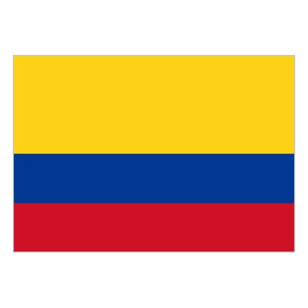 Bandera de Colombia de Poliéster Microperforada Reforzada