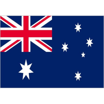 Bandera de Australia de Poliéster Microperforada Reforzada