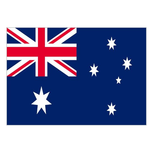 Bandera de Australia de Poliéster Microperforada Reforzada