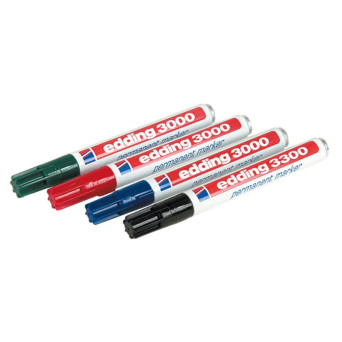 Rotulador Permanente Edding 3000 Varios Colores