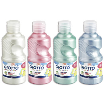 Témpera Líquida Perlada de 250 Mililitros Marca Giotto