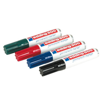 Rotulador Permanente Edding 500 Varios Colores