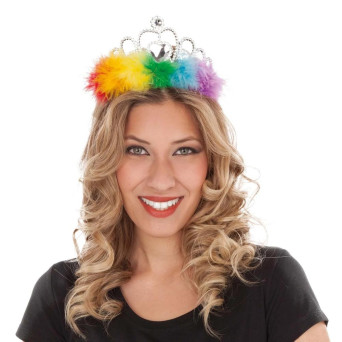 Corona de Rainbow para Adulto