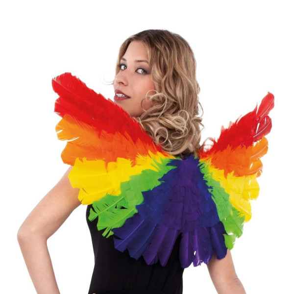 Alas de Pluma Rainbow para Adulto