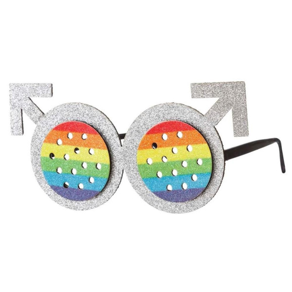 Gafas de Rainbow Redondas para Adulto