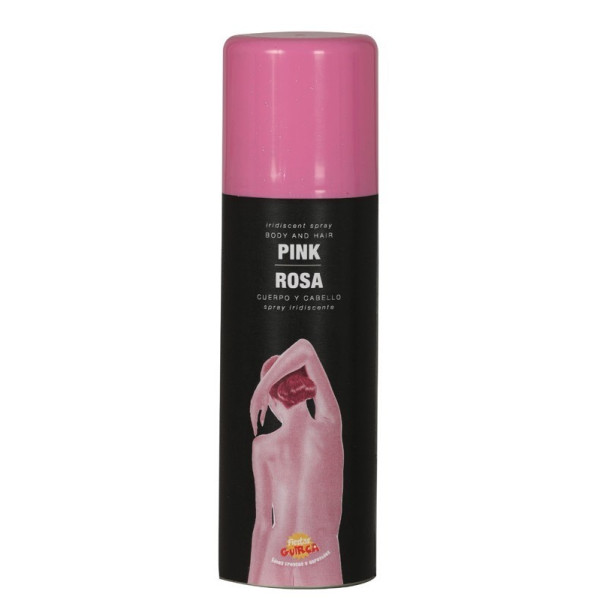 Spray de Maquillaje de 100 Mililitros Color Iridiscente para Cuerpo y Cabello