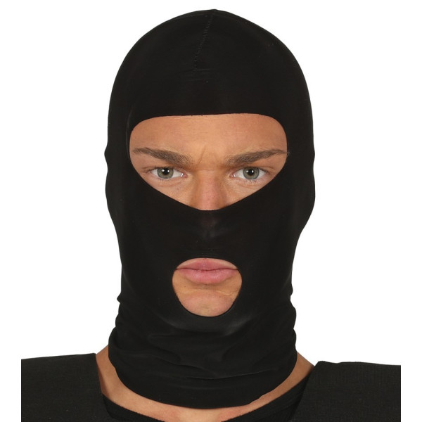 Capucha de Operaciones Especiales de color Negro para Adulto