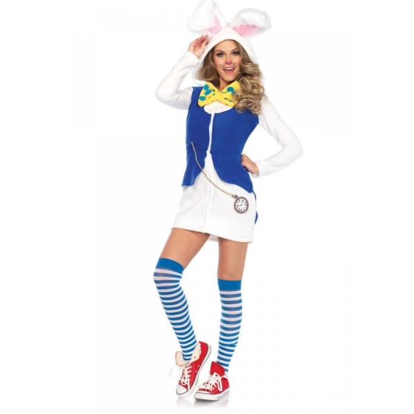 Disfraz de Conejo Blanco para Adulto