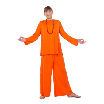 Disfraz de Discípulo de color Naranja para Adulto