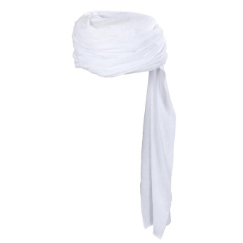 Turbante de Árabe de color Blanco para Adulto