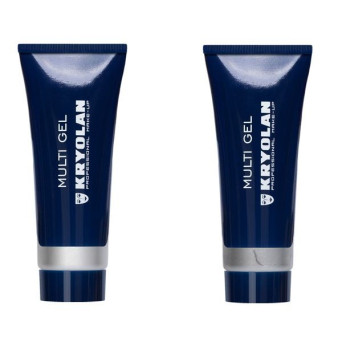 Multi Gel de 50 Mililitros Varios Colores para Cuerpo y Cara de Kryolan