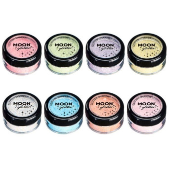 Purpurina Suelta Moon Glitter Pastel de 5 Gramos Color Pastel